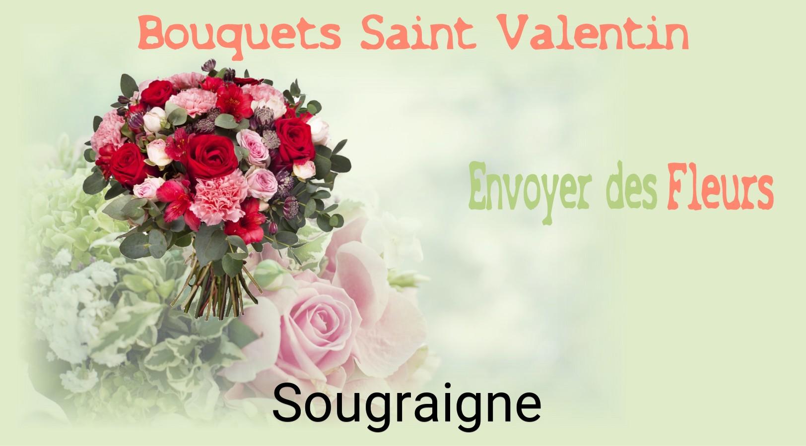 Roses de Saint-Valentin livrées à Sougraigne